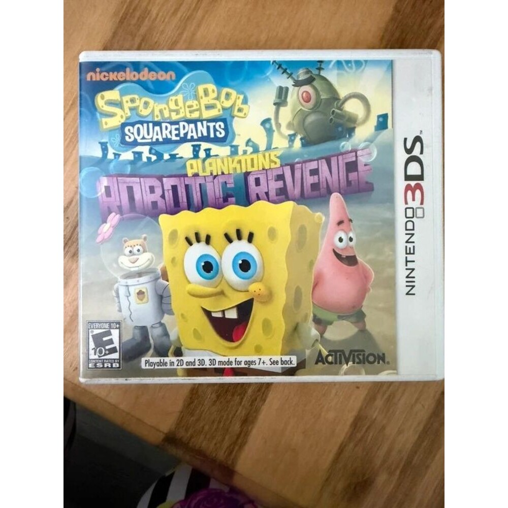 SpongeBob Planktons Robotic Revenge Nintendo 3DS
